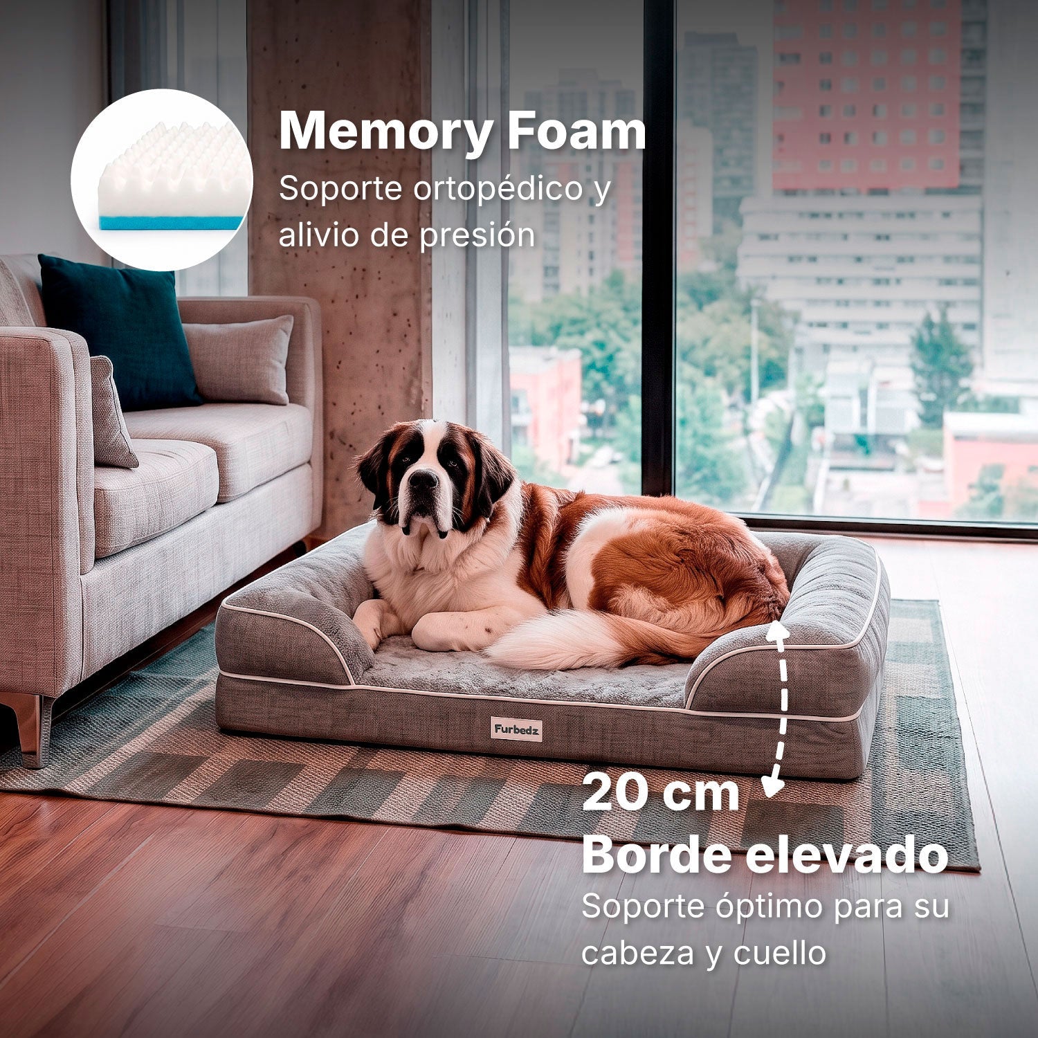 Cama Ortopédica para Perros